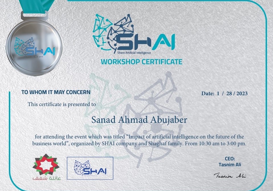 SHAI AI/ML Certification