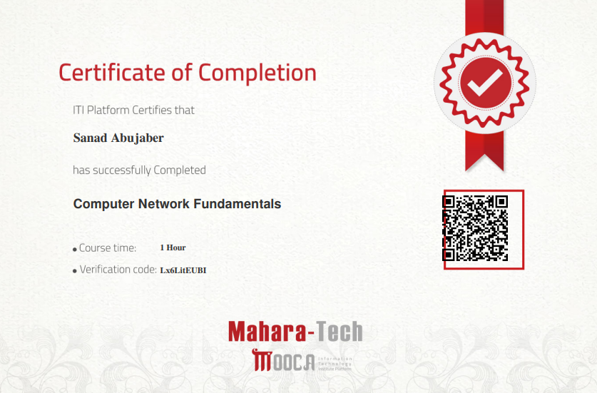 Computer Network Fundamentals Certification